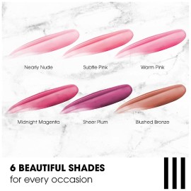 ChapStick Total Hydration Vitamin Enriched Sheer Plum Tinted Lip Oil Tube, Lip Care - 0.24 Oz