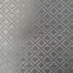 Speed Cloth Poker Table Fabric - 108X60 Inch Section of Casino Card Game Table Felt Top Cover Accessories - Gray