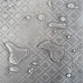 Speed Cloth Poker Table Fabric - 108X60 Inch Section of Casino Card Game Table Felt Top Cover Accessories - Gray