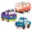 B. toys - Mini Pull - Back Vehicles Set - Set of 3 Vehicles - Truck, Camper Van, Police - 12+ Months