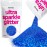 Hemway Premium Ultra Sparkle Glitter Multi Purpose Metallic Flake for Arts Crafts Nails Cosmetics Resin Festival Face Hair - Sapphire Blue Holographic - Microfine (1/256 0.004 0.1mm) 100g / 3.5oz