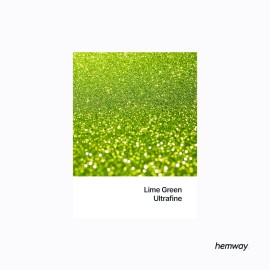 Hemway Premium Ultra Sparkle Glitter Multi-Purpose Metallic Flake for Nail Art, Cosmetic Graded, Makeup, Festival and Hair 100g / 3.5oz - Ultrafine (1/128 0.008 0.2mm) - Lime Green Hemway Premium Ultra Sparkle Glitter Multi-Purpose Metallic Flake for Nail Art, Cosmetic Graded, Makeup, Festival and Hair 100g / 3.5oz - Ultrafine (1/128 0.008 0.2mm) - Lime Green
