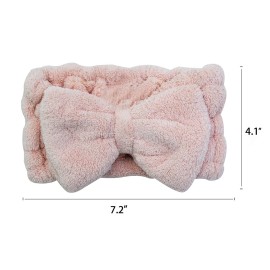Chloven 2 Pack Microfiber Bowtie Headbands Facial Makeup Headband Cosmetic Bowknot Hairlace Wash Spa Yoga Sports Shower Adjustable Elastic Hair Band for Girls and Women Chloven 2 Pack Microfiber Bowtie Headbands Facial Makeup Headband Cosmetic Bowknot Hairlace Wash Spa Yoga Sports Shower Adjustable Elastic Hair Band for Girls and Women