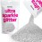 Hemway Premium Ultra Sparkle Glitter Multi Purpose Metallic Flake for Arts Crafts Nails Cosmetics Resin Festival Face Hair - Silver - Fine (1/64 0.015 0.4mm) 100g / 3.5oz