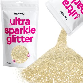 Hemway Premium Ultra Sparkle Glitter Multi Purpose Metallic Flake for Arts Crafts Nails Cosmetics Resin Festival Face Hair - Champagne Gold - Ultrafine (1/128 0.008 0.2mm) 100g / 3.5oz Hemway Premium Ultra Sparkle Glitter Multi Purpose Metallic Flake for Arts Crafts Nails Cosmetics Resin Festival Face Hair - Champagne Gold - Ultrafine (1/128 0.008 0.2mm) 100g / 3.5oz
