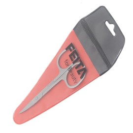 Small Eyebrow Scissors All Purpose - FEITA Mini Women\'s Grooming Metal Steel Curved Cutting Scissors for Brow, Lash, Nose hair, Mustache, Nail, Craft