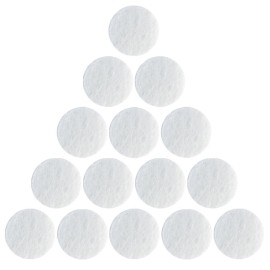 100 Pcs Microdermabrasion Cotton Filters Replacement 10 mm Dia Microdermabrasion Filters Facial Vacuum Filters Accesories Sponge Filter for Comedo Suction Microdermabrasion, White 100 Pcs Microdermabrasion Cotton Filters Replacement 10 mm Dia Microdermabrasion Filters Facial Vacuum Filters Accesories Sponge Filter for Comedo Suction Microdermabrasion, White
