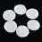 100 Pcs Microdermabrasion Cotton Filters Replacement 10 mm Dia Microdermabrasion Filters Facial Vacuum Filters Accesories Sponge Filter for Comedo Suction Microdermabrasion, White
