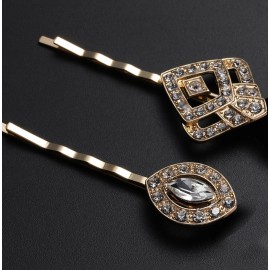 BABEYOND Vintage Hair Pins Clips for Women 1920s Crystal Rhinestone Feather Hair Pins Great Gatsby Hair Piece (A-Gold) BABEYOND Vintage Hair Pins Clips for Women 1920s Crystal Rhinestone Feather Hair Pins Great Gatsby Hair Piece (A-Gold)
