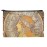 GRAPHICS & MORE Zodiac Alphonse Mucha Art Nouveau Multicolor Cosmetic Bag, 8 x 5.5 x 5.5, Zipper Closure, Perfect for Travel, Women (All Ages)