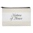 Matron of Honor Wedding Elegant Polka Dots Makeup Cosmetic Bag Organizer Pouch
