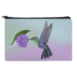GRAPHICS & MORE Hummingbird Crowned Woodnymph Purple Violet Makeup Cosmetic Bag Organizer Pouch
