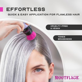Rootflage Mystical Temporary Hair Color - Instant Waterless Toner for Brassy Roots, Root Touch Up and Toner - For Trendy Blonde, Gray, Blonde Lavender Hair Color -works on blonde hair only