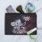 Aquarius Water-Bearer Zodiac Sign Horoscope in Space Makeup Cosmetic Bag Organizer Pouch