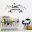 DXLING 85X40cm Little Adventurer Home Wall Decal Sticker Adesivo de Parede Vinyl Wall Stickers for Kids Room Baby Room Nursery Wallpaper YA374 (Black)