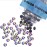 288pcs Hotfix Quality Crystal Rhinestones Flatback Nail Art Pick Color (Crystal AB, 30ss 288pcs)