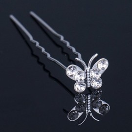 Vpang 20 Pcs Wedding Bridal Rhinestone Crystal Hair Pins Clips Women Headwear Wedding Decorative Hair Accessories (Butterfly) Vpang 20 Pcs Wedding Bridal Rhinestone Crystal Hair Pins Clips Women Headwear Wedding Decorative Hair Accessories (Butterfly)