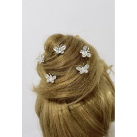 Vpang 20 Pcs Wedding Bridal Rhinestone Crystal Hair Pins Clips Women Headwear Wedding Decorative Hair Accessories (Butterfly) Vpang 20 Pcs Wedding Bridal Rhinestone Crystal Hair Pins Clips Women Headwear Wedding Decorative Hair Accessories (Butterfly)