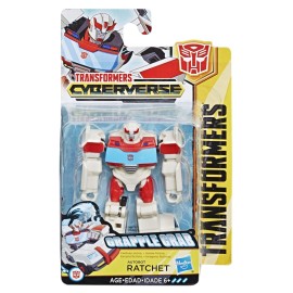 Transformers E3634 Cyberverse Action Attackers: Scout Class Autobot Ratchet Action Figure Toy