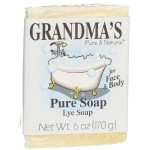 Grandma\'s Lye Face& Body Soap - 6 oz, Pack of 3