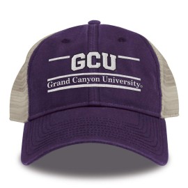 The Game Split Bar Design Trucker Mesh Hat, Purple, Adjustable, Grand Canyon Lopes The Game Split Bar Design Trucker Mesh Hat, Purple, Adjustable, Grand Canyon Lopes