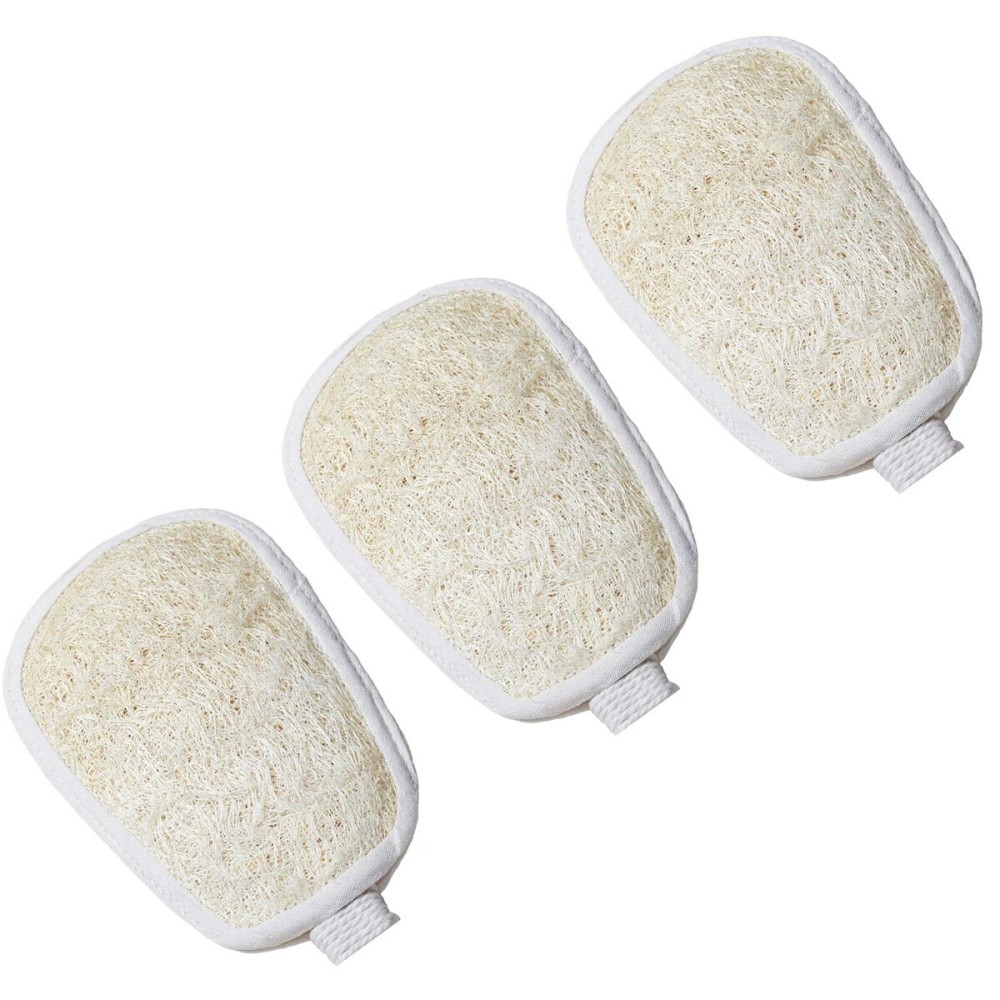 Loofah Sponge Refill for FAAY Back Scrubber on Stick, 3 Packs
