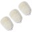Loofah Sponge Refill for FAAY Back Scrubber on Stick, 3 Packs