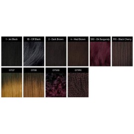 LOOSE DEEP SWOOP SIDE BANG (4 Medium Brown) - Freetress Equal Synthetic Drawstring Bang & Ponytail