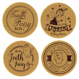 My Personal Memories Wood Tooth Fairy Box - Baby Keepsake for Boys, Girls, Children, Kids