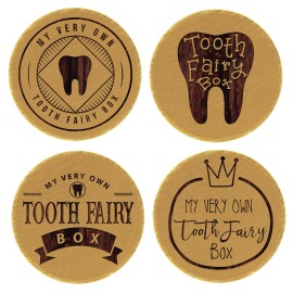 My Personal Memories Wood Tooth Fairy Box - Baby Keepsake for Boys, Girls, Children, Kids