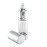 Cosmetic Packaging Now! Luxe Airless Bottle, 15 ML, Matte Silver w/Clear Bottle