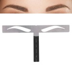 FILFEEL Eyebrow Ruler, Professional Permanent Eyebrow Measure Balance Extension Ruler Eyebrow Shape Designer(1)