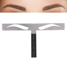 FILFEEL Eyebrow Ruler, Professional Permanent Eyebrow Measure Balance Extension Ruler Eyebrow Shape Designer(1)