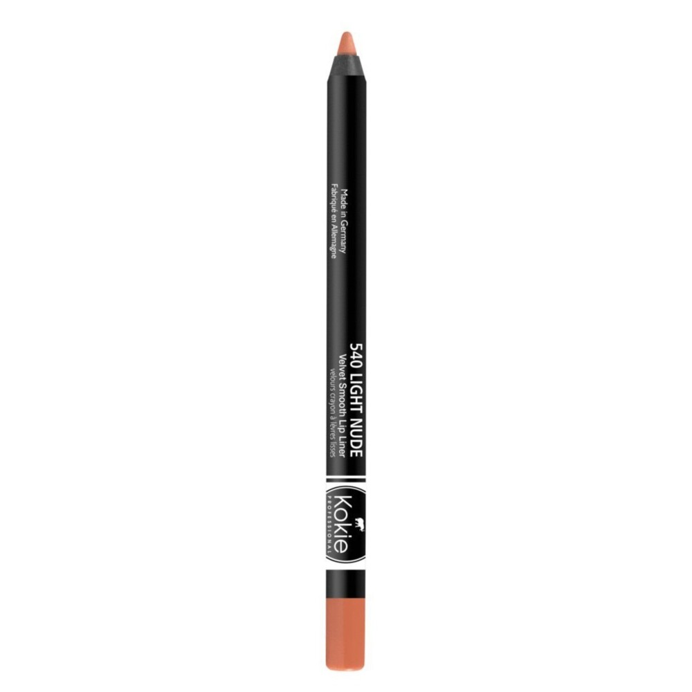 Kokie Cosmetics Velvet Smooth Pvc Lip Liner, Light Nude, 0.042 Ounce