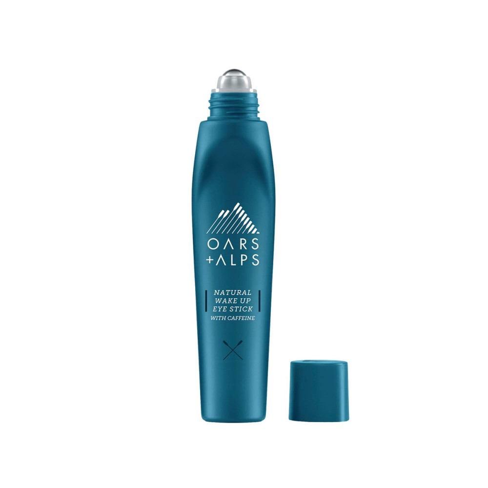 Oars + Alps Wake Up Eye Roller and Eye Depuffer, Dermatologist Tested Skin Care Infused with Caffeine and Aloe Vera, TSA Friendly, 0.5 Oz