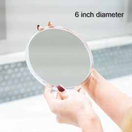 Mavoro Magnifying Mirror with Suction Cups - Triple Suction Cup Stick on Mirror with 7X Magnification. Portable Travel Makeup Mirror, Magnified Cosmetic Mirror Mavoro Magnifying Mirror with Suction Cups - Triple Suction Cup Stick on Mirror with 7X Magnification. Portable Travel Makeup Mirror, Magnified Cosmetic Mirror