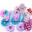 Minejin Nail Art True Dried Flower 3D DIY Real Flower Decoration 6 Colors