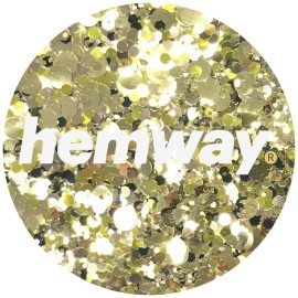 Hemway Bright Gold Black Tiger Mix Glitter Chunky Multi Purpose Dust Powder Arts & Crafts Wine Glass Decoration Weddings Flowers Cosmetic Face Eye Body Nails Skin Hair Festival 100g Hemway Bright Gold Black Tiger Mix Glitter Chunky Multi Purpose Dust Powder Arts & Crafts Wine Glass Decoration Weddings Flowers Cosmetic Face Eye Body Nails Skin Hair Festival 100g