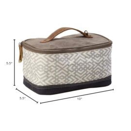 Myra Bag X Design Upcycled Canvas Shaving Kit Bag S-1195