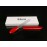 Nail File, Midenbo Glass Crystal Salon Nail Buffer with Case for Natural Nails Birthday Christmas Gift for Women and Man(Red)