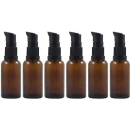 1PC Empty Upscale Amber Glass Pump Press Bottles Vial Tube Containers Pot For Face Cream Makeup Facial Cleanser Toiletries Toner Liquid Cosmetics Shampoo Lotion Emulsion (100ML / 3.4oz) 1PC Empty Upscale Amber Glass Pump Press Bottles Vial Tube Containers Pot For Face Cream Makeup Facial Cleanser Toiletries Toner Liquid Cosmetics Shampoo Lotion Emulsion (100ML / 3.4oz)