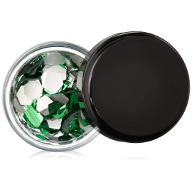 Decore Moi Hexagons Body Glitter, Bottle Green, 11 Gram Decore Moi Hexagons Body Glitter, Bottle Green, 11 Gram