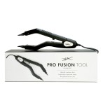 Pro Fusion Tool by The Hair Shop - Keratin Melting Connector Machine for Hair Extensions, Matte Black Ergonomic Patented Design - Professional Salon Heat Tool for Keratip