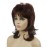 Lydell Long Soft Shaggy Layered Dark Auburn Wig Classic Cap Full Synthetic Wigs (33A)