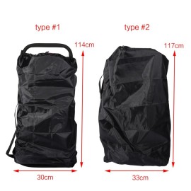 GLOGLOW Baby Stroller Travel Bag Cover Infant Kids Portable Large Pram Pushchair Storage Bag for Airplane (117 * 33cm / 46 * 12inch)