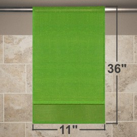 Mayberry Health and Home Extra Long (36 Inches) Exfoliating Bath Cloth/Towel (4 Pack) Nylon Bath Cloth/Towel, Stitching on All Sides for Added Durability (Green) Mayberry Health and Home Extra Long (36 Inches) Exfoliating Bath Cloth/Towel (4 Pack) Nylon Bath Cloth/Towel, Stitching on All Sides for Added Durability (Green)