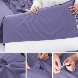 Sleeping Bag Liner Compact Sleep Bag Lightweight Travel Sheet Camping Sheets Sleeping Sack, Grey Blue, 45 x 82.6inch(115 x 210cm)