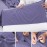 Sleeping Bag Liner Compact Sleep Bag Lightweight Travel Sheet Camping Sheets Sleeping Sack, Grey Blue, 45 x 82.6inch(115 x 210cm)