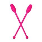 CGMJ 2 Pcs Rhythmic Gymnastics Stick Clubs Gymnastics Training Equipment Tool 13.38 Length