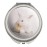 GRAPHICS & MORE Lop Ears Miniature Bunny Rabbit Compact Travel Purse Handbag Makeup Mirror
